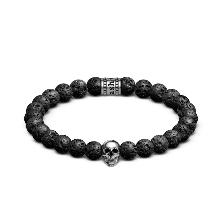 Beaded Bracelet "Memento Mori" (8mm)