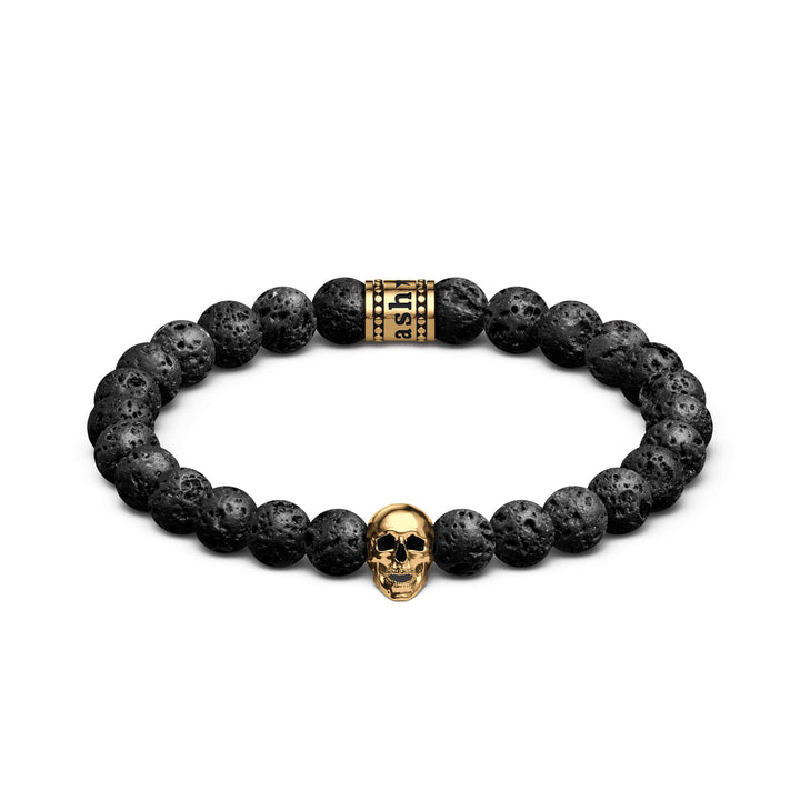 Beaded Bracelet "Memento Mori" (8mm)