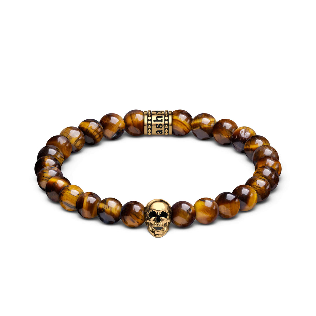 Beaded Bracelet "Memento Mori" (8mm)