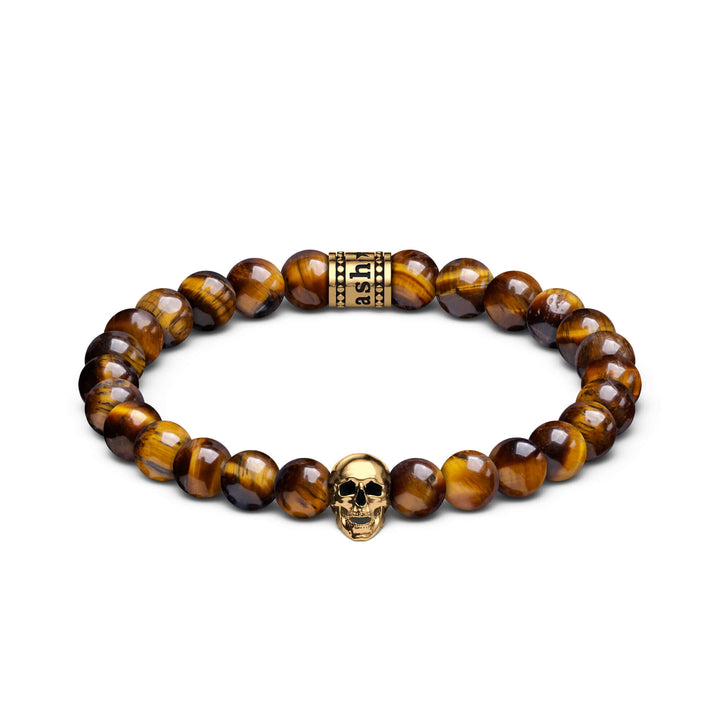 Beaded Bracelet "Memento Mori" (8mm)