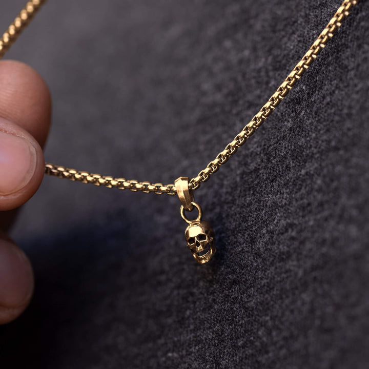 Wisiorek srebrny "Tiny Skull"