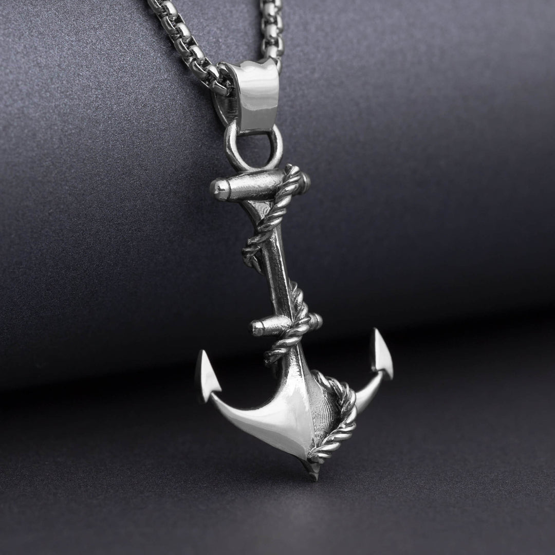 Wisiorek srebrny "Anchor"
