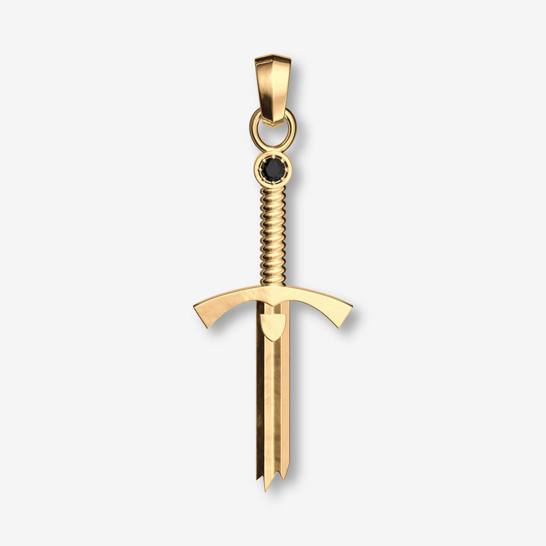 Wisiorek srebrny "Broken Sword"