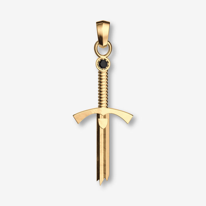 Wisiorek srebrny "Broken Sword"