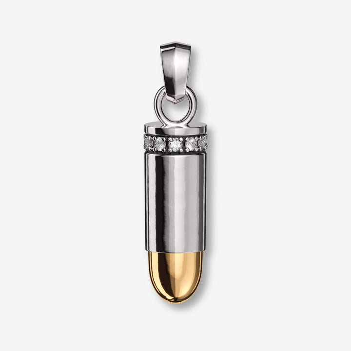 Wisiorek złoty "Bullet 9mm"