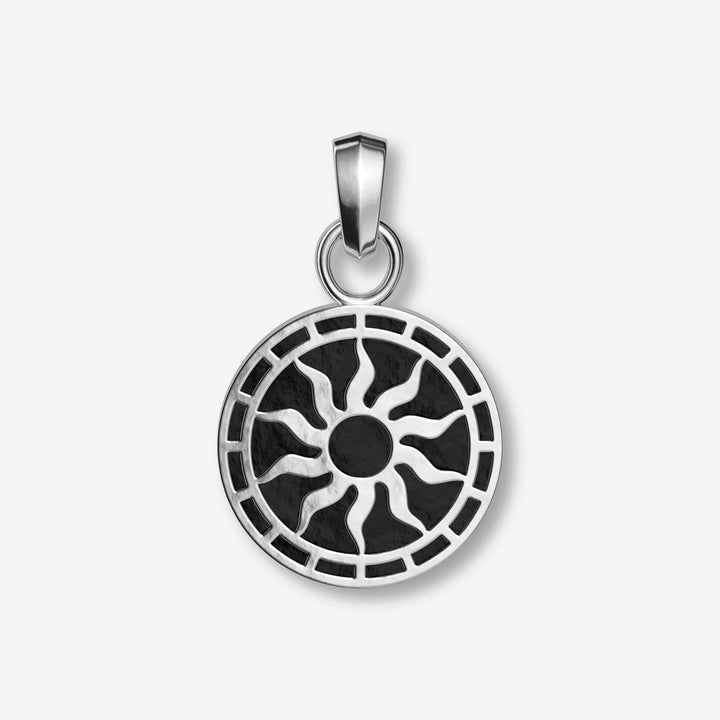 Wisiorek srebrny "Sun Medallion"