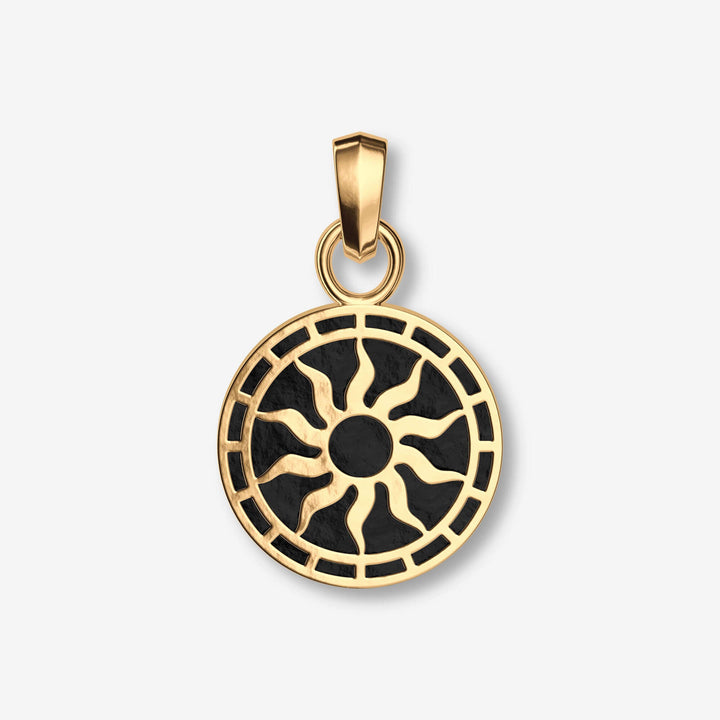 Wisiorek srebrny "Sun Medallion"