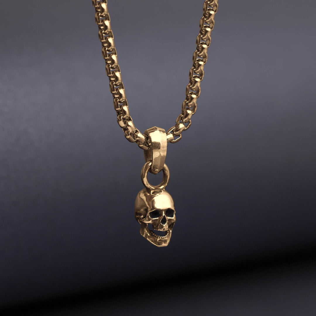 Wisiorek srebrny "Tiny Skull"